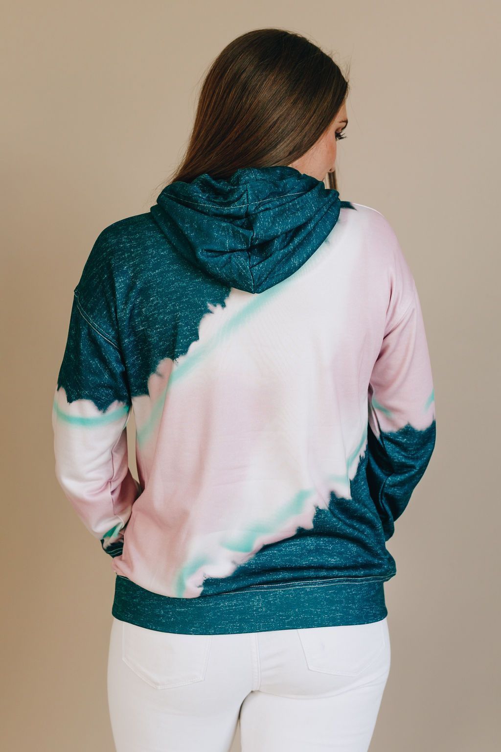 Swipe Right Tie Dye Hoodie