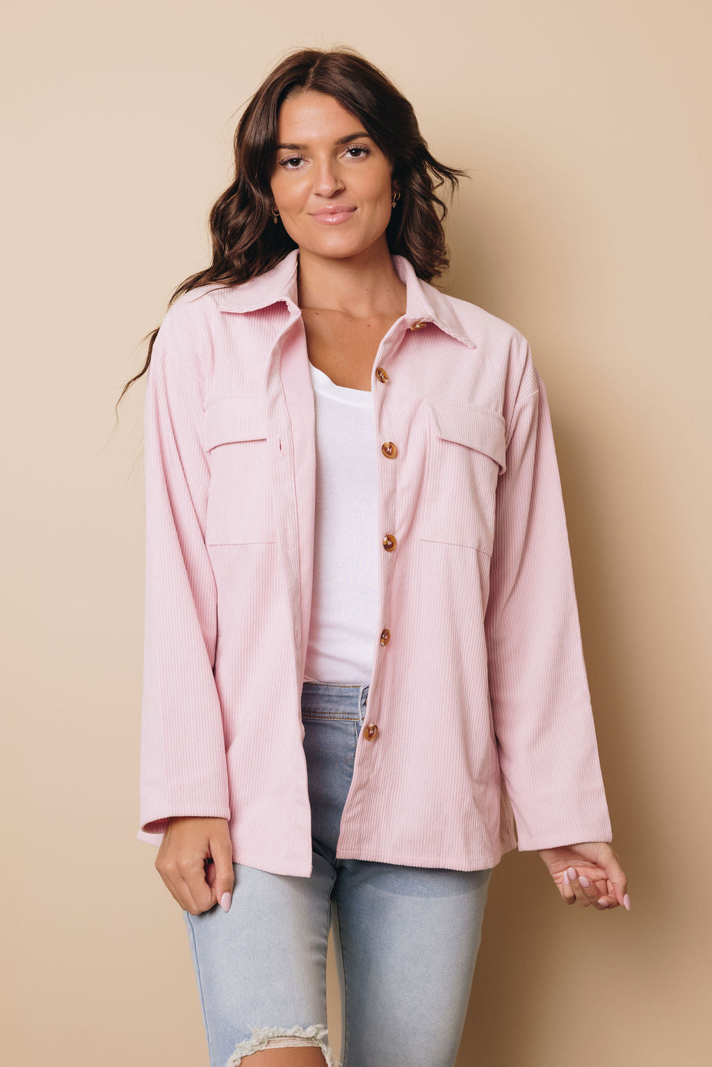 Elwood Ribbed Shacket