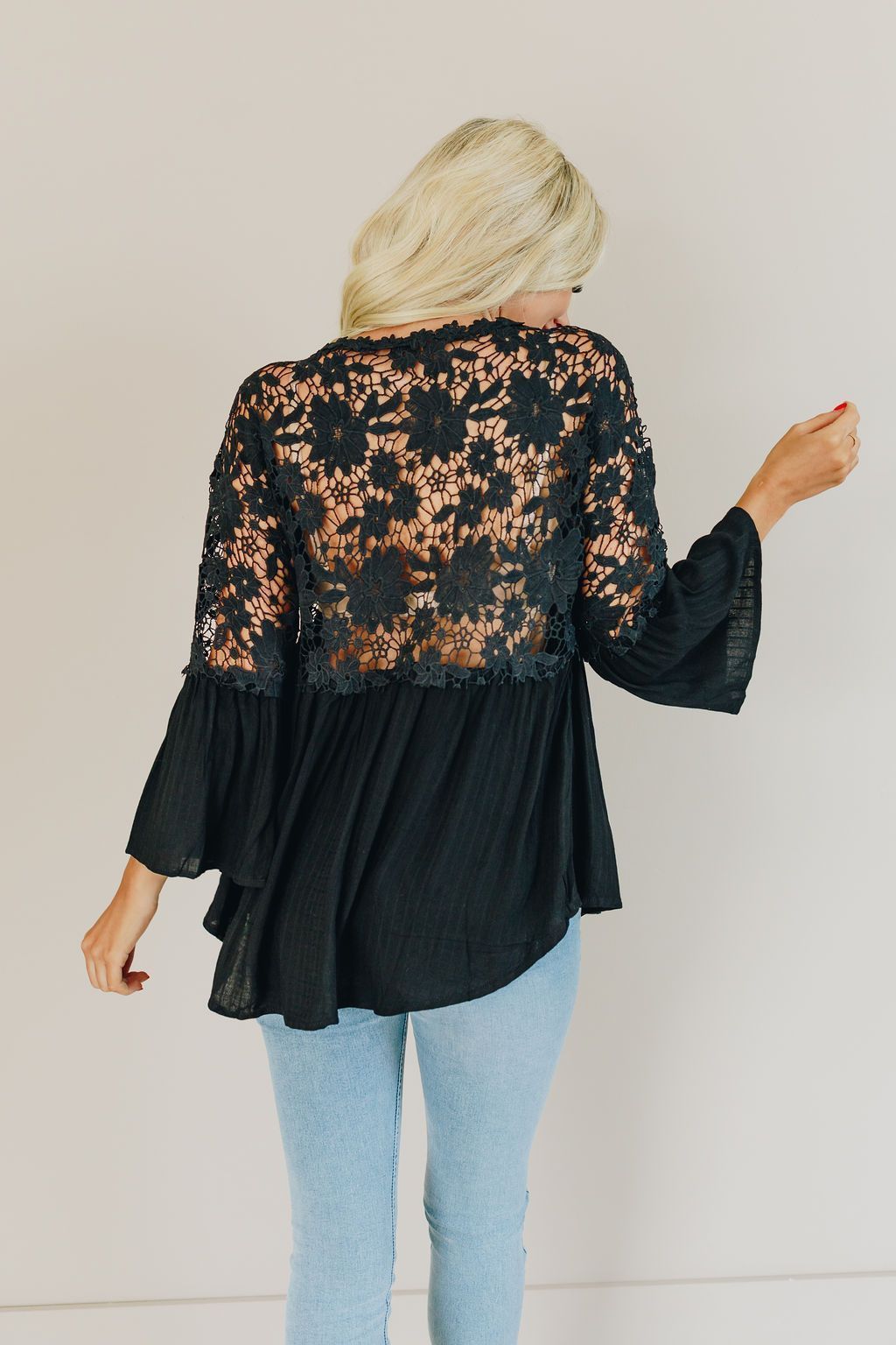 Boss Lady Lace Blouse