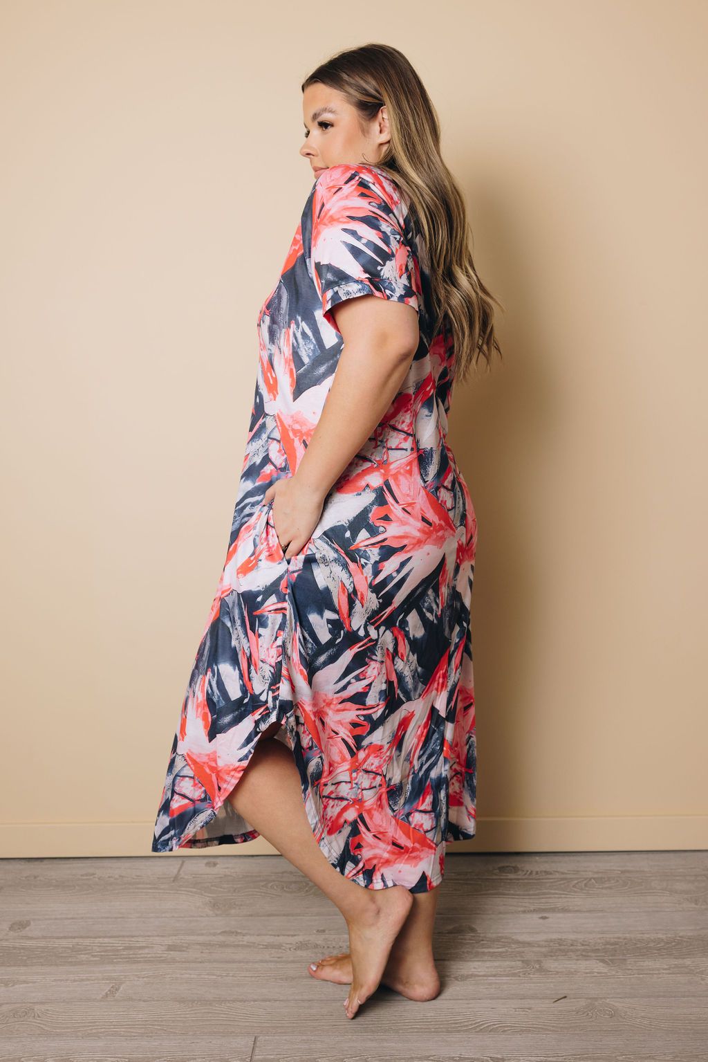 Plus Size - Feeling Spoiled Floral Maxi Dress
