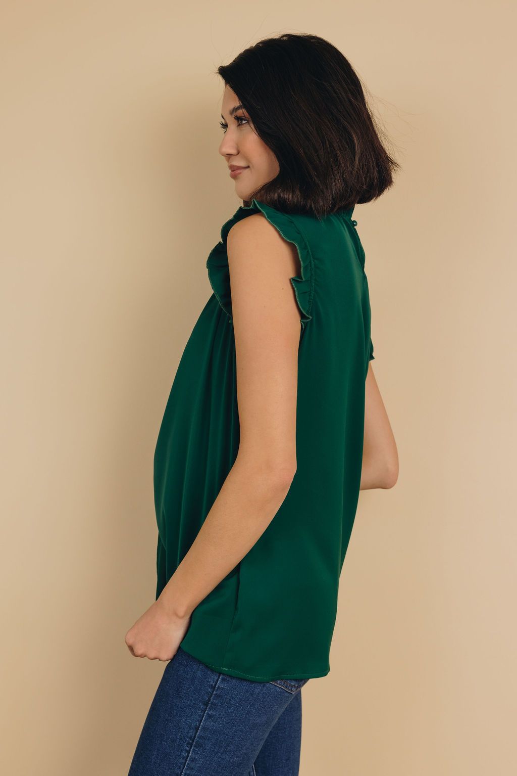 Barerra Flounced Tank