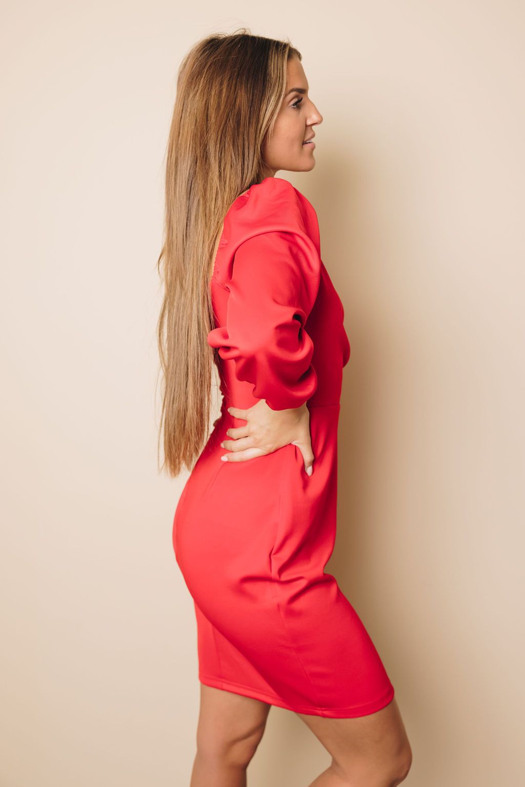 Fargo  Bubble Sleeve Mini Dress