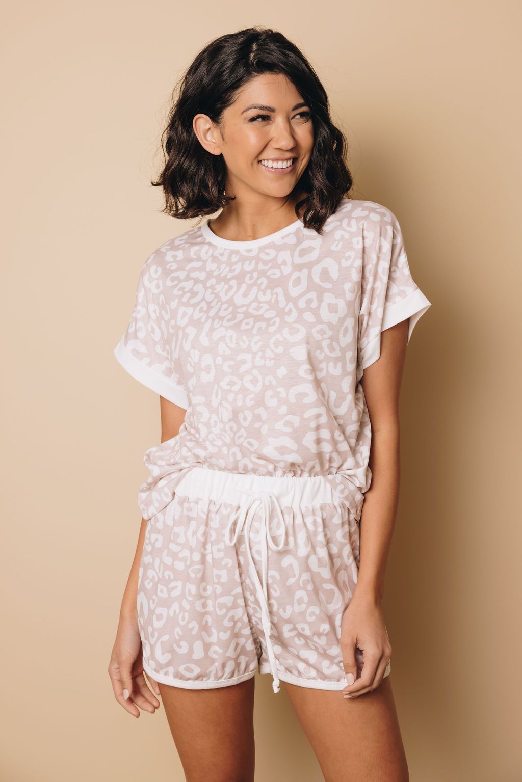 Spence Leopard Loungewear Set