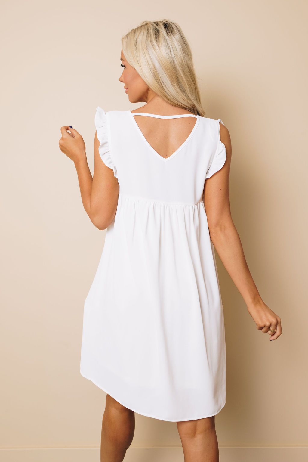 Summer Beach Floral Mini Dress