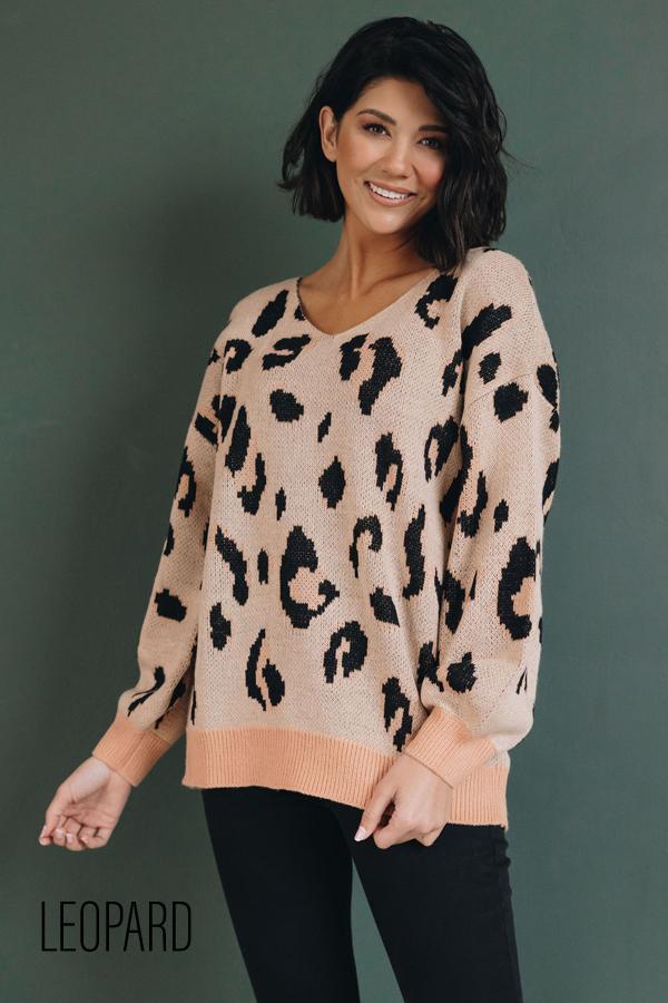Alexis Leopard Sweater