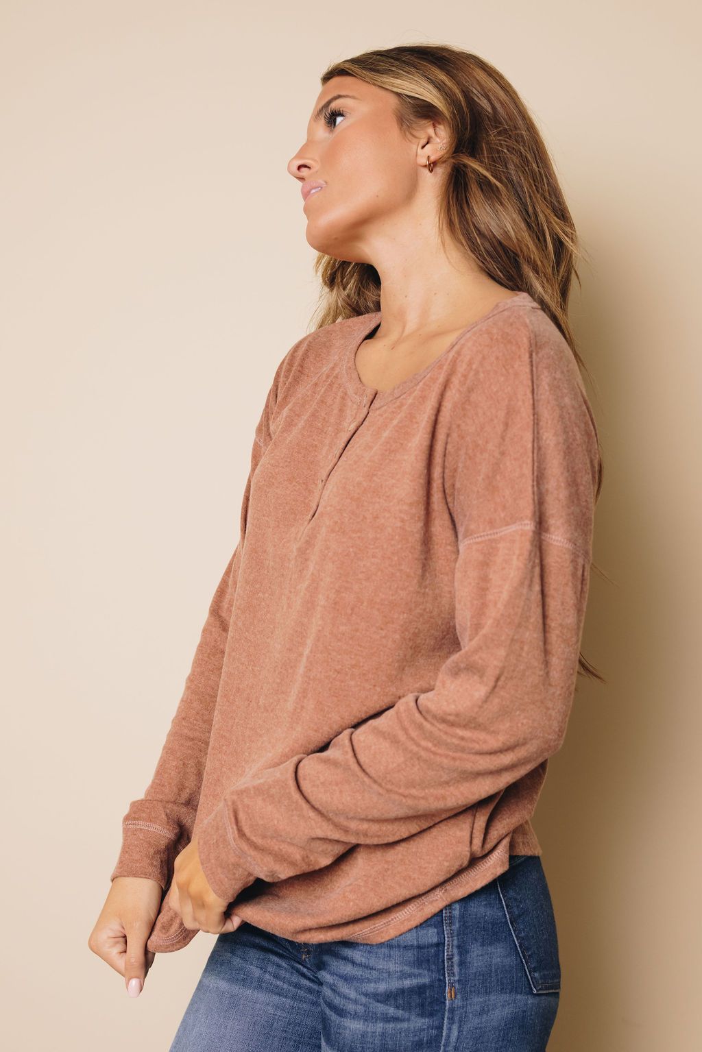 Dorian Button Long Sleeve