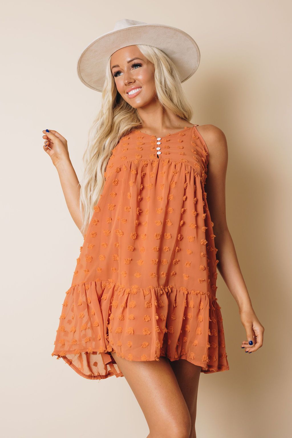 Patricia Texture Mini Dress