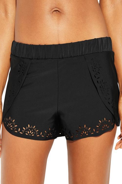 Summer Breeze Eyelet Swim Shorts