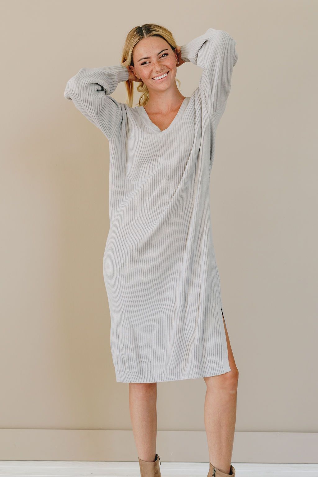 Snuggle Me Up Sweater Dress
