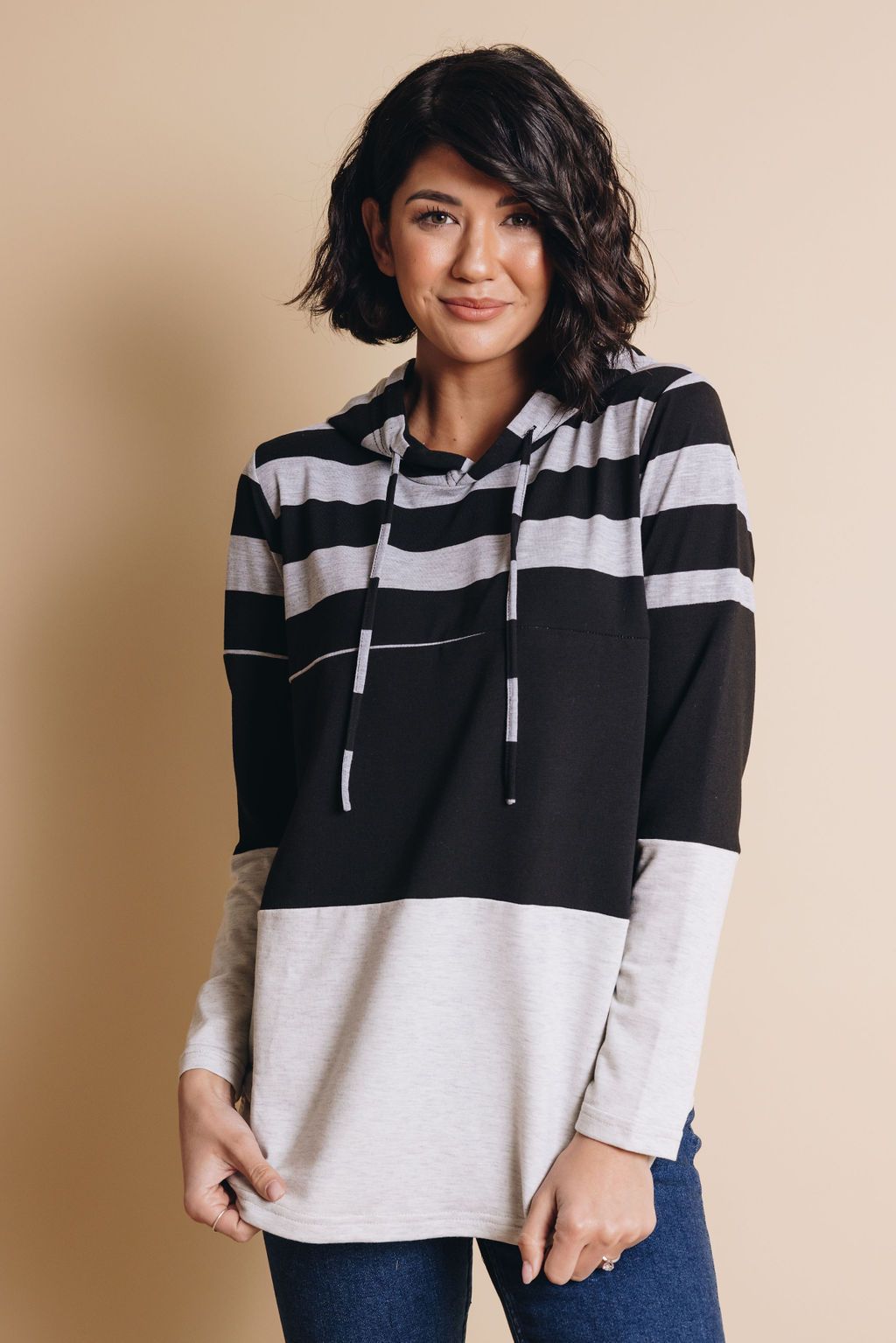 Wiley Striped Hoodie