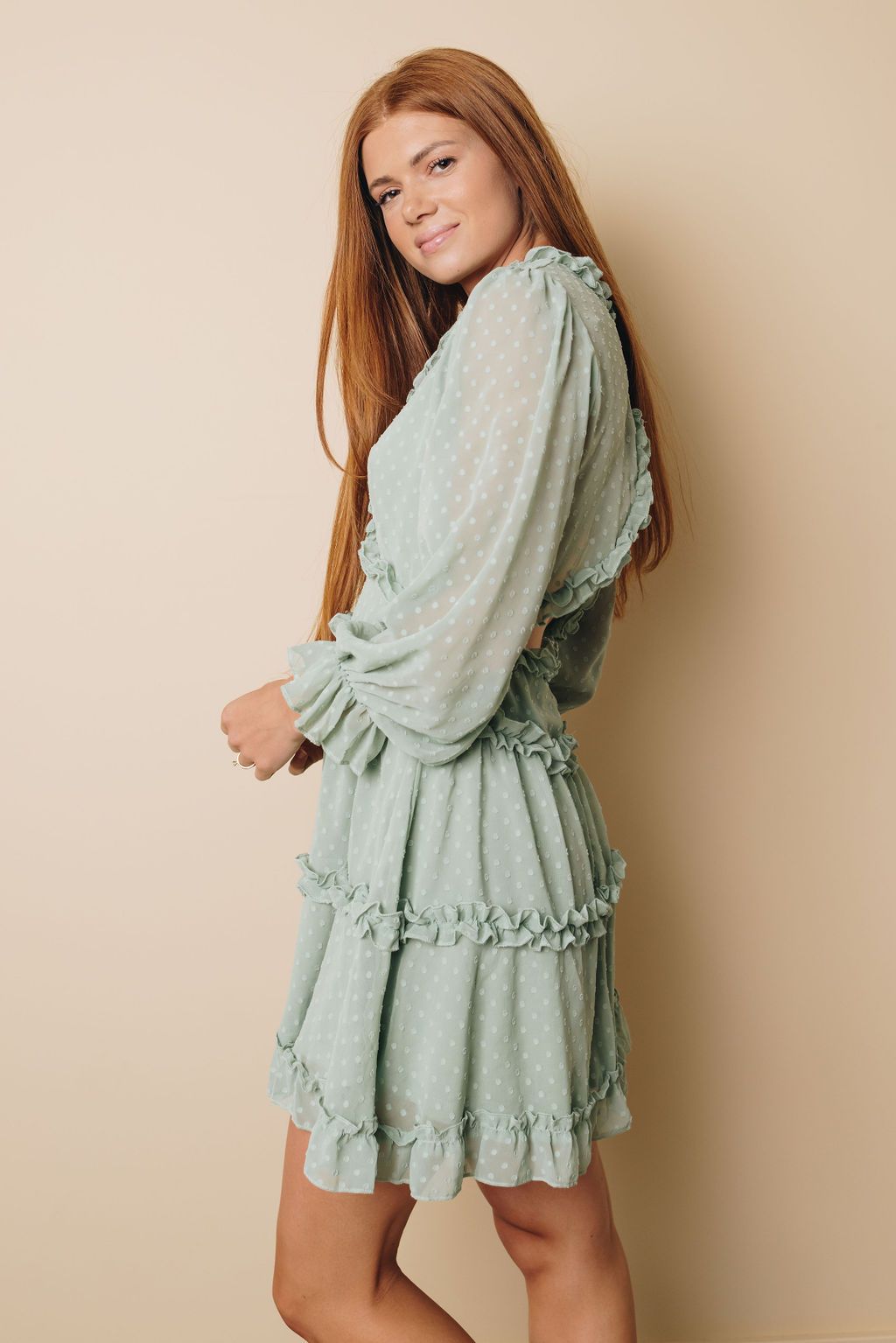 Hello Love Ruffle Dress