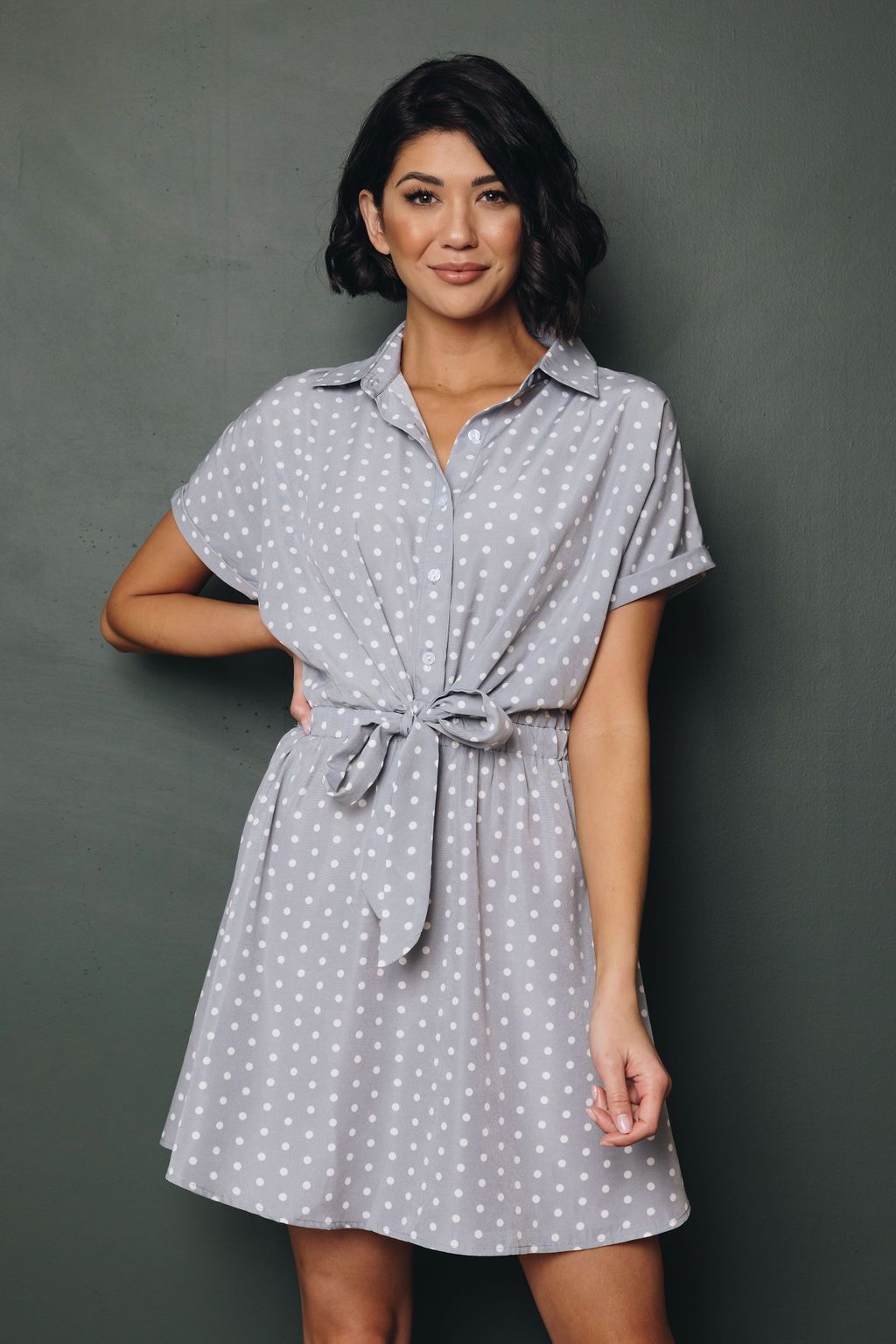 Sicily Polka Dot Mini Dress