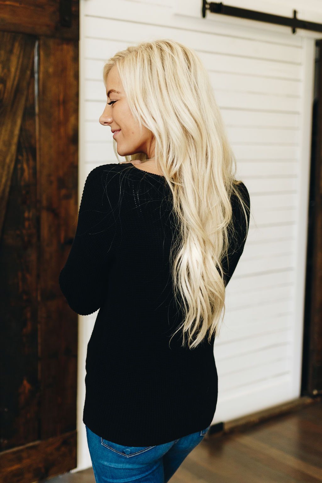 Jolee Ribbed Knit Sweater