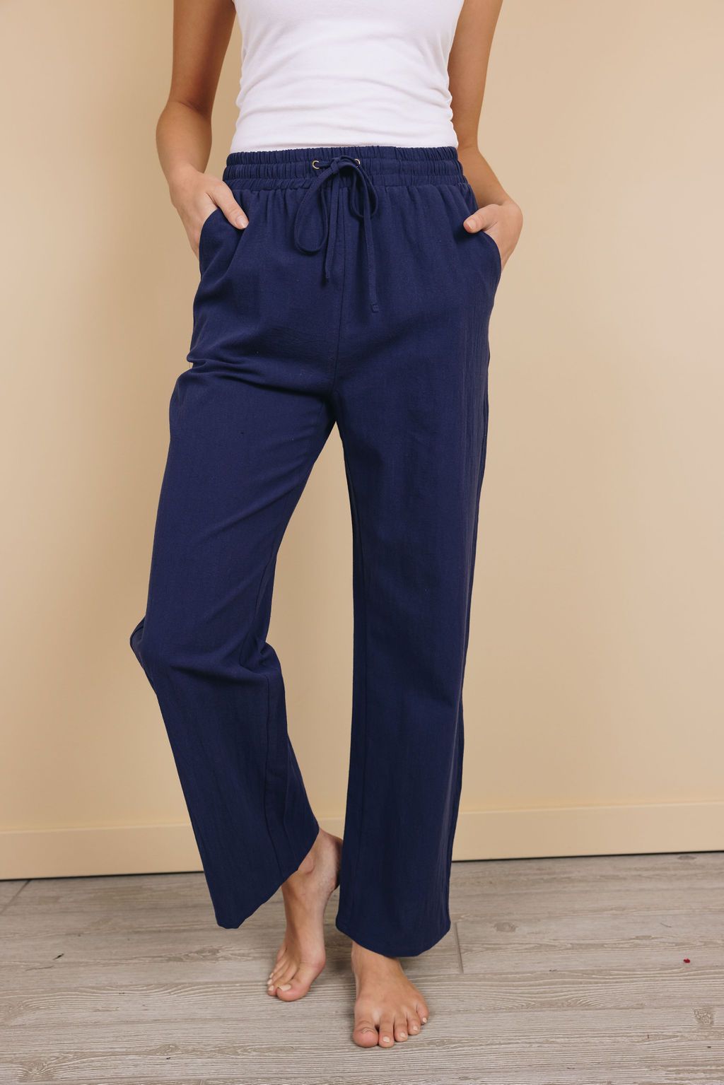 Demi Elastic Waist Pants