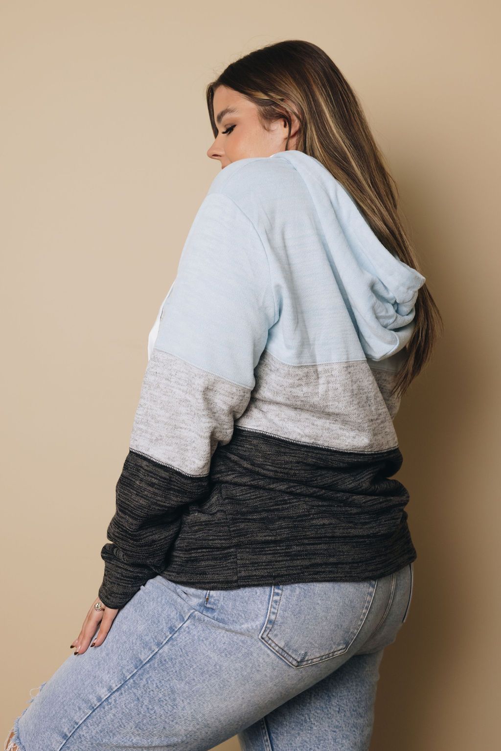 Plus Size - Larken Zipper Hoodie