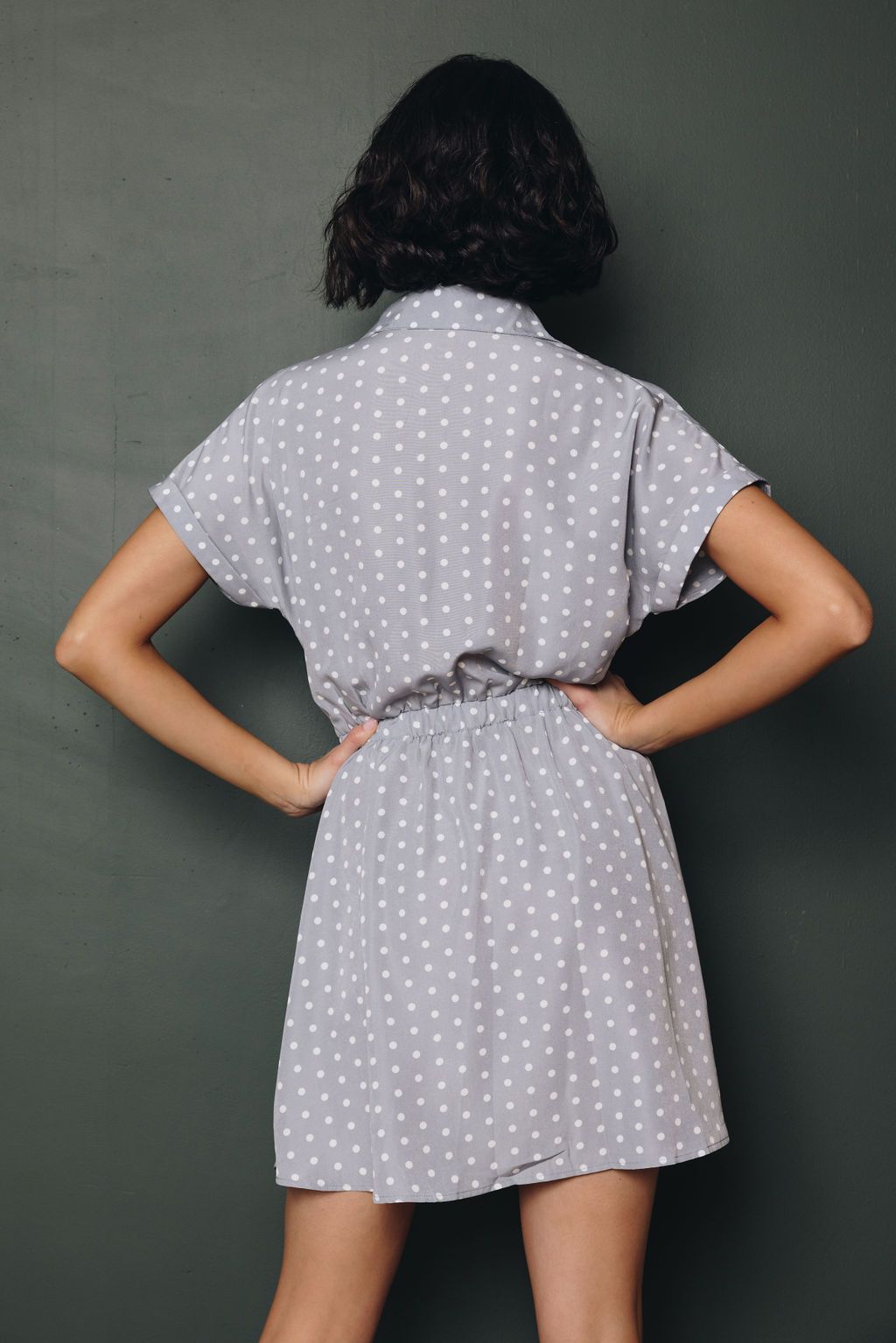 Sicily Polka Dot Mini Dress