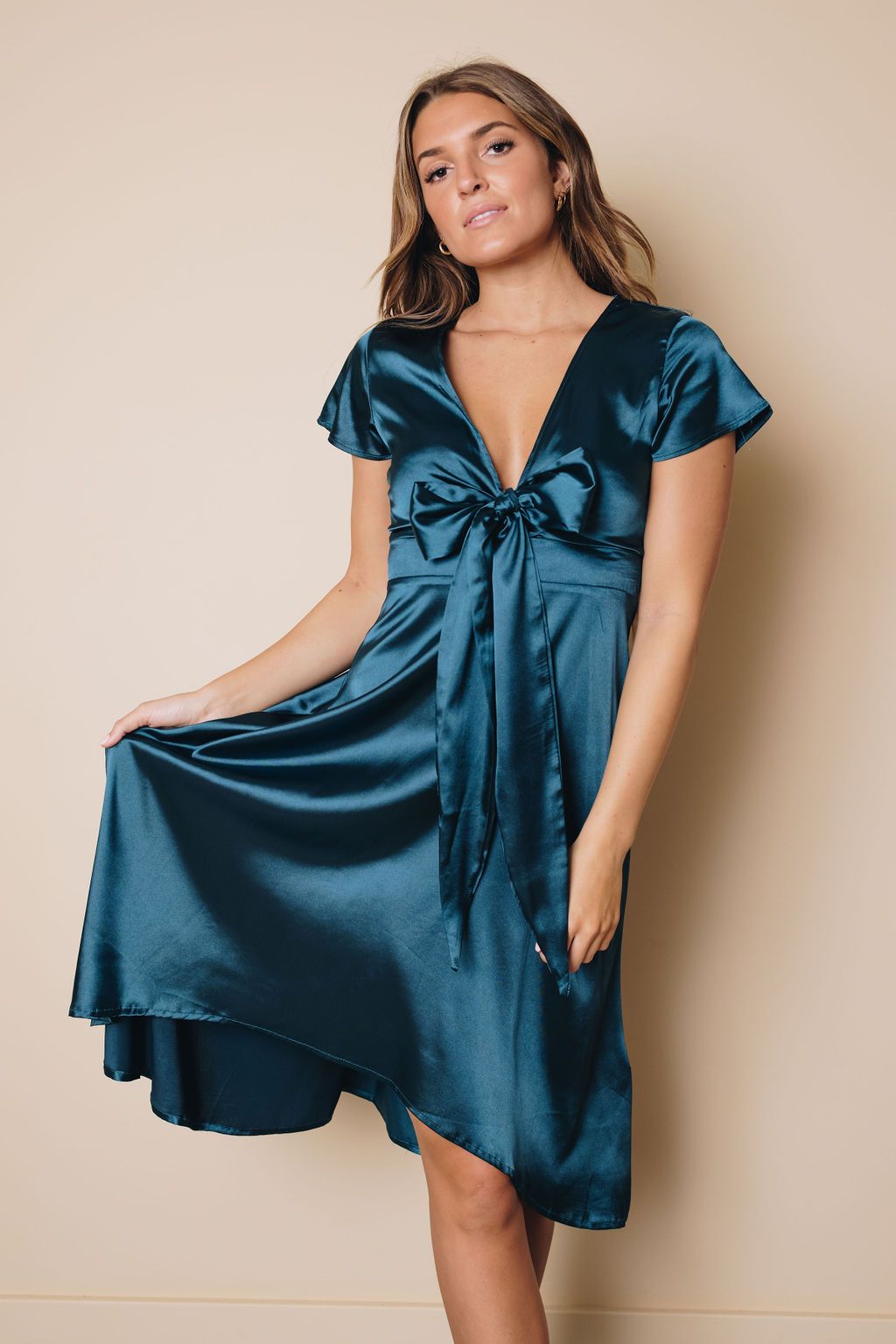 Elena Flare Midi Dress