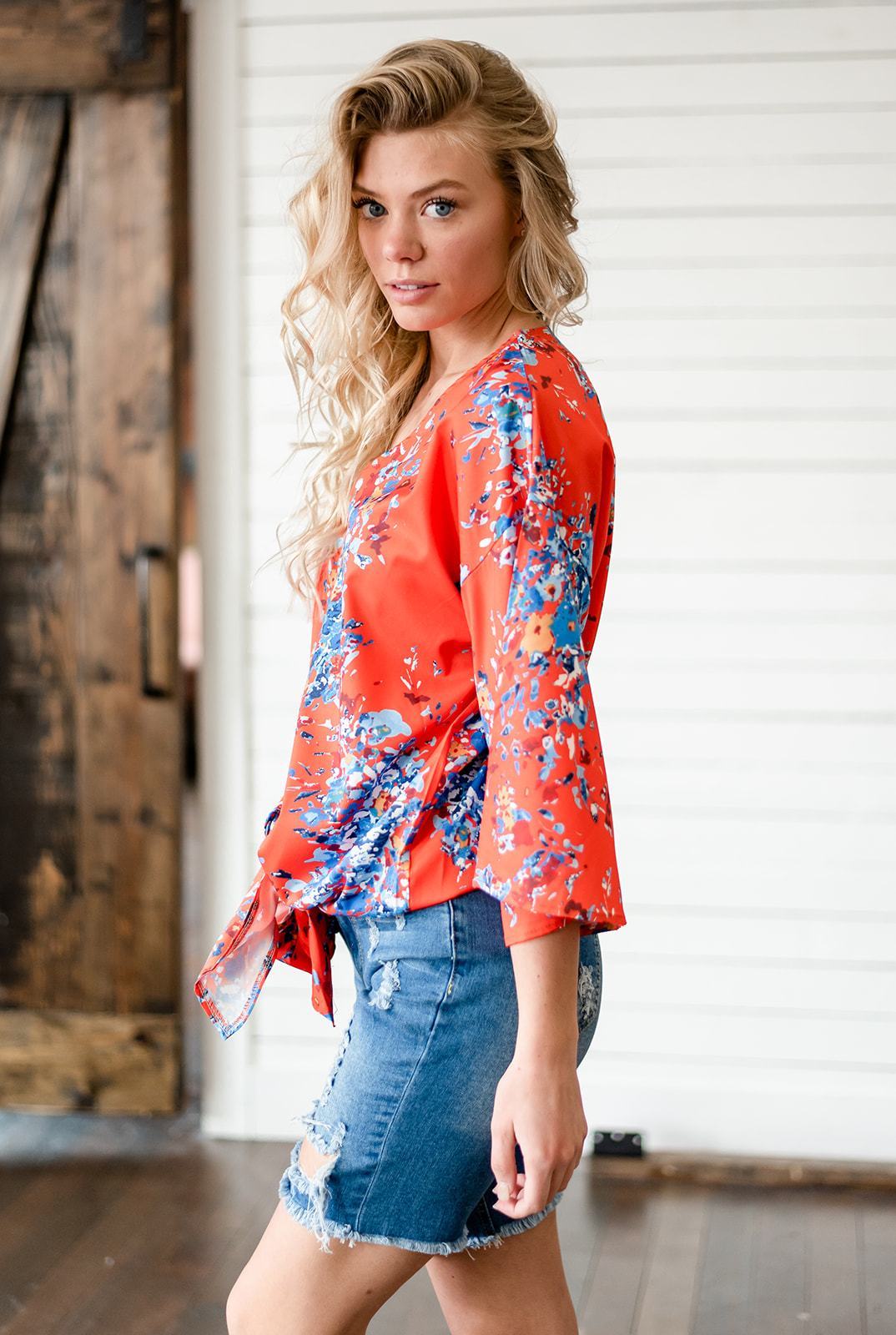Delilah Floral Blouse