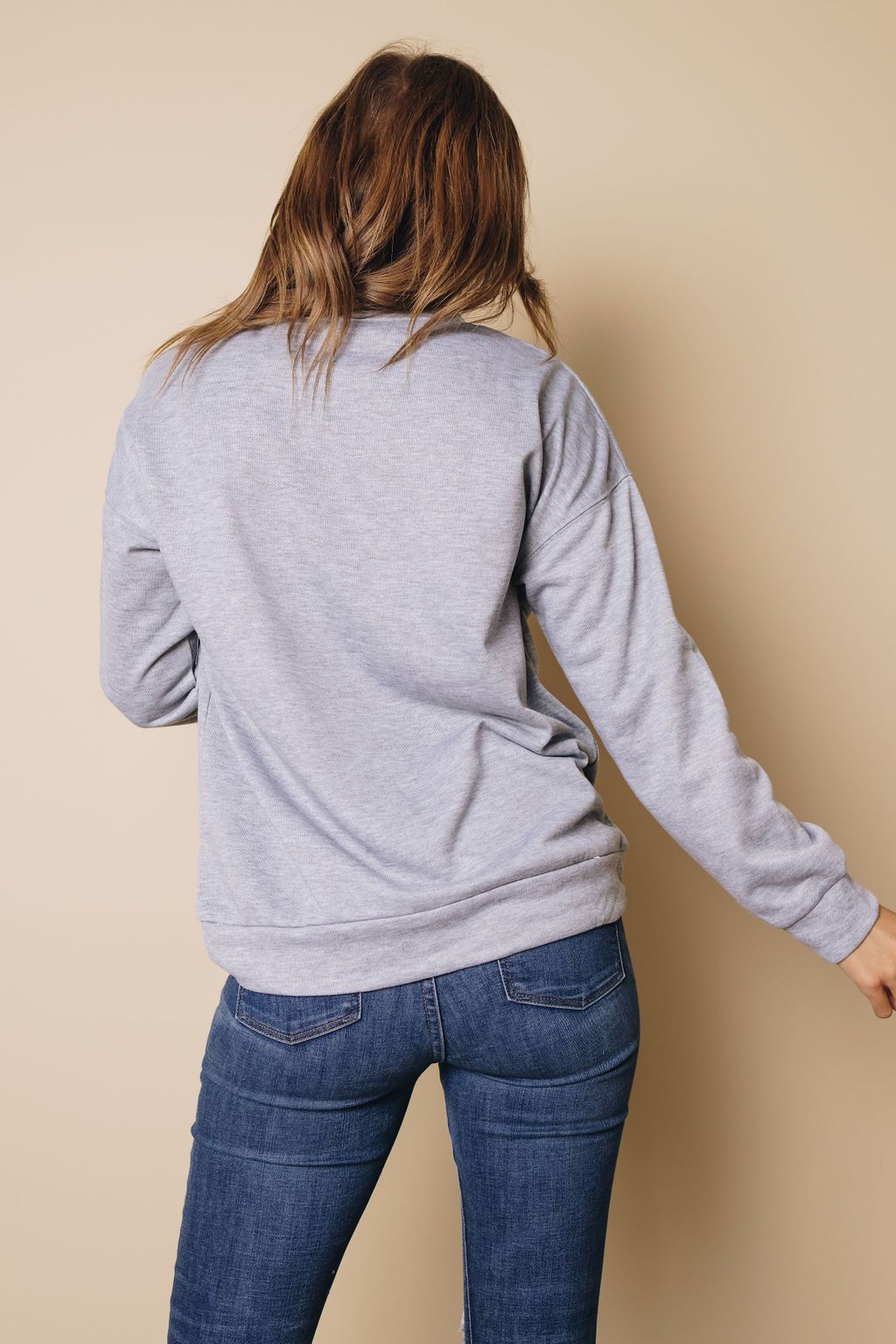 Halloween Skull Graphic Sweatshirt