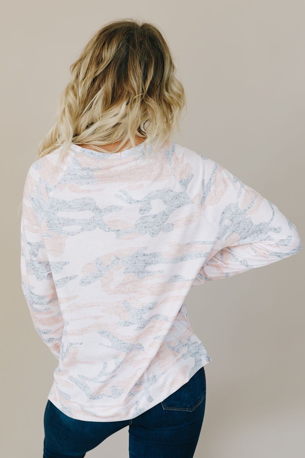 Don't Blend In Camo Pullover