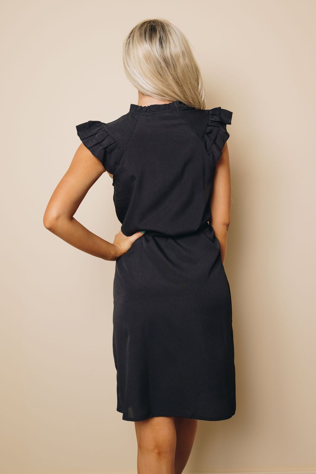 Brittany Ruffle Shift Dress