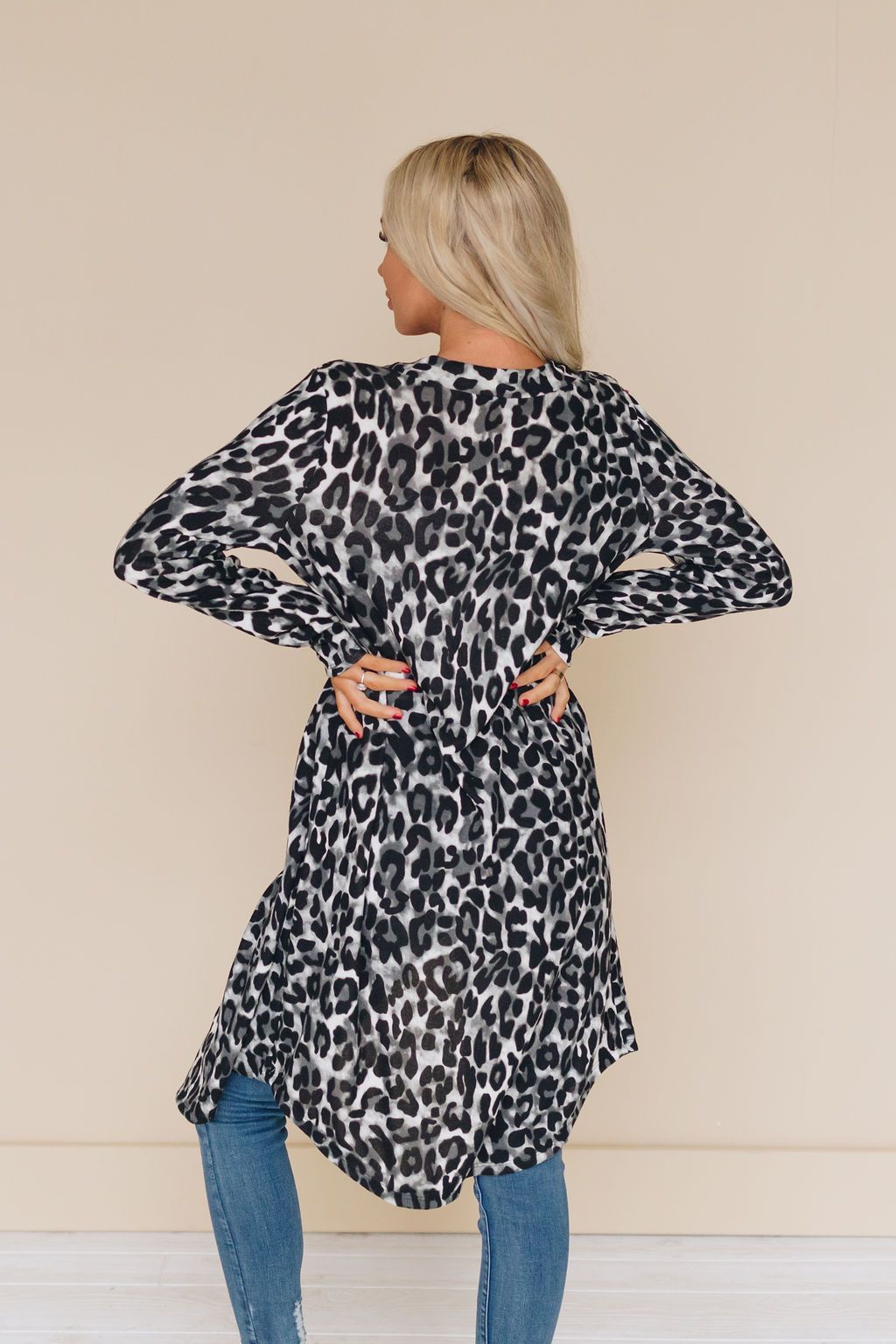 Girls Gone Wild Patterned Cardigan