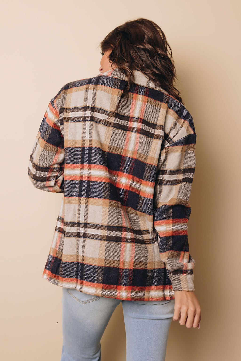 Harvey Plaid Button Up Top