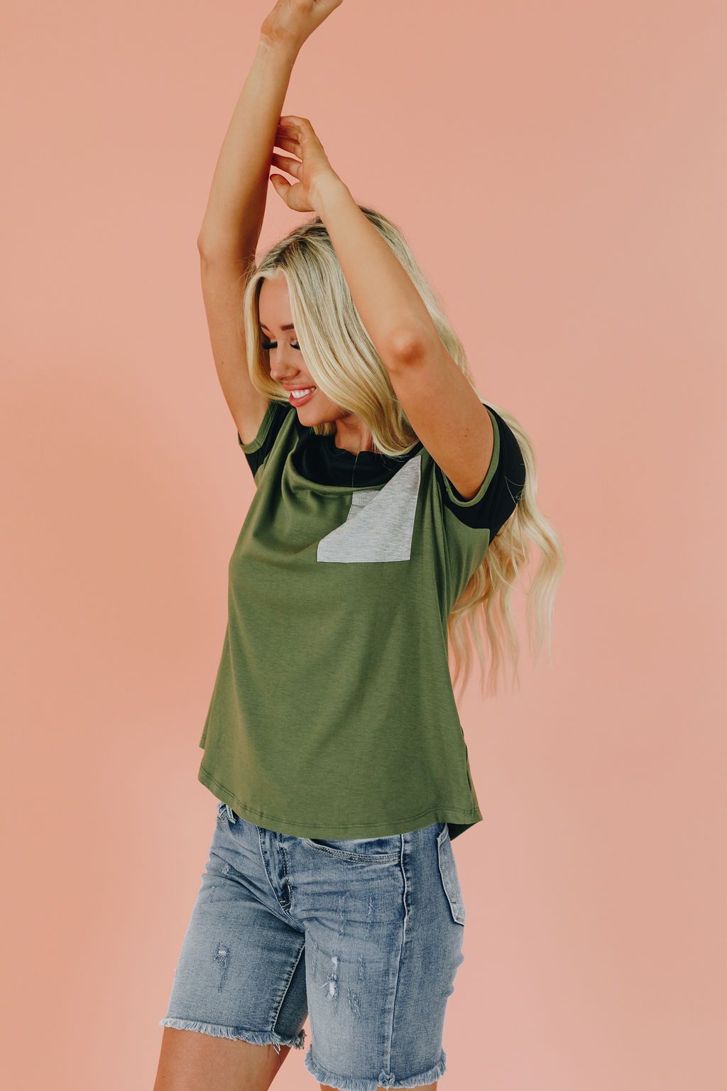 Howlett Color Block Pocket Tee