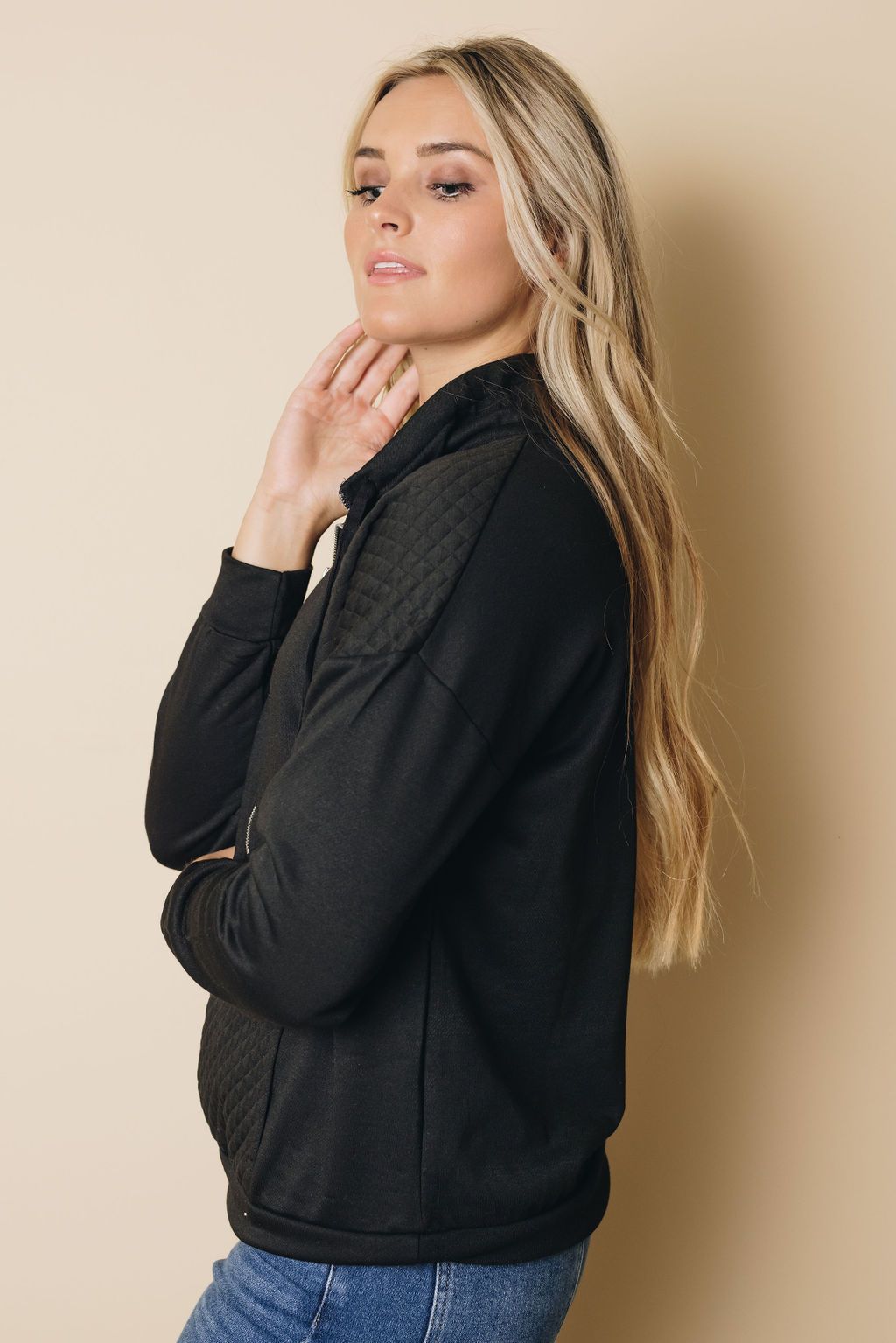 Geraldo Quilted Sweatshirt