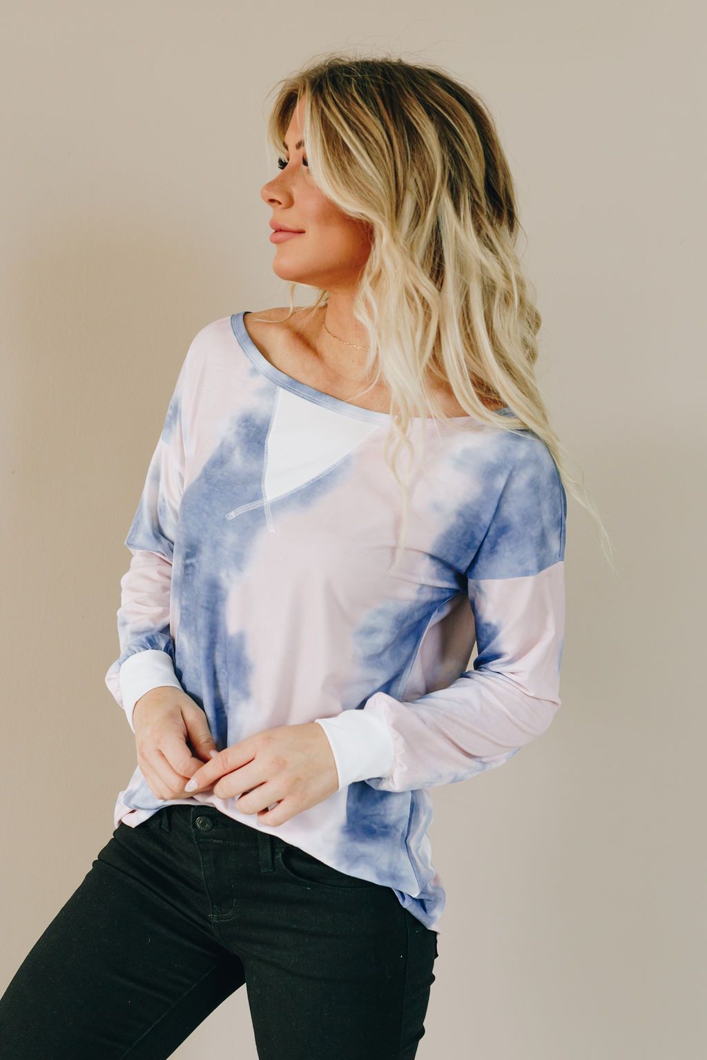 JoJo Tie Dye Pullover Sweatshirt