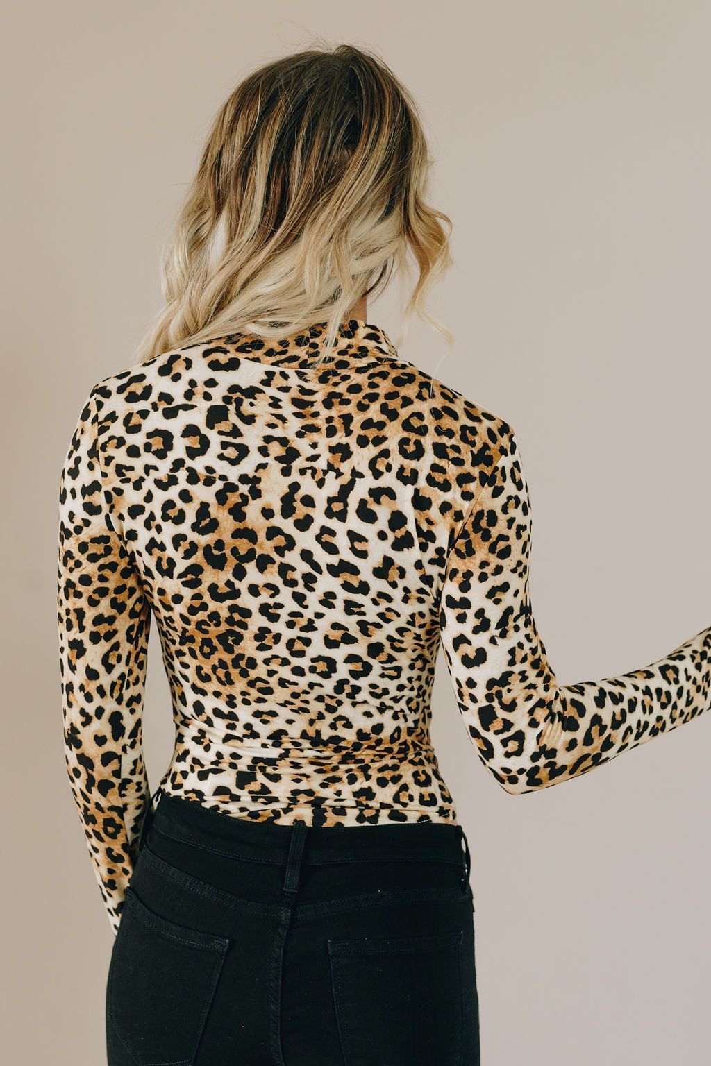 Get Loud Leopard High Neck Bodysuit