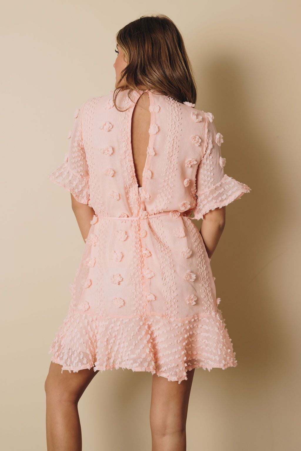 Meredith Swiss Dot Mini Dress