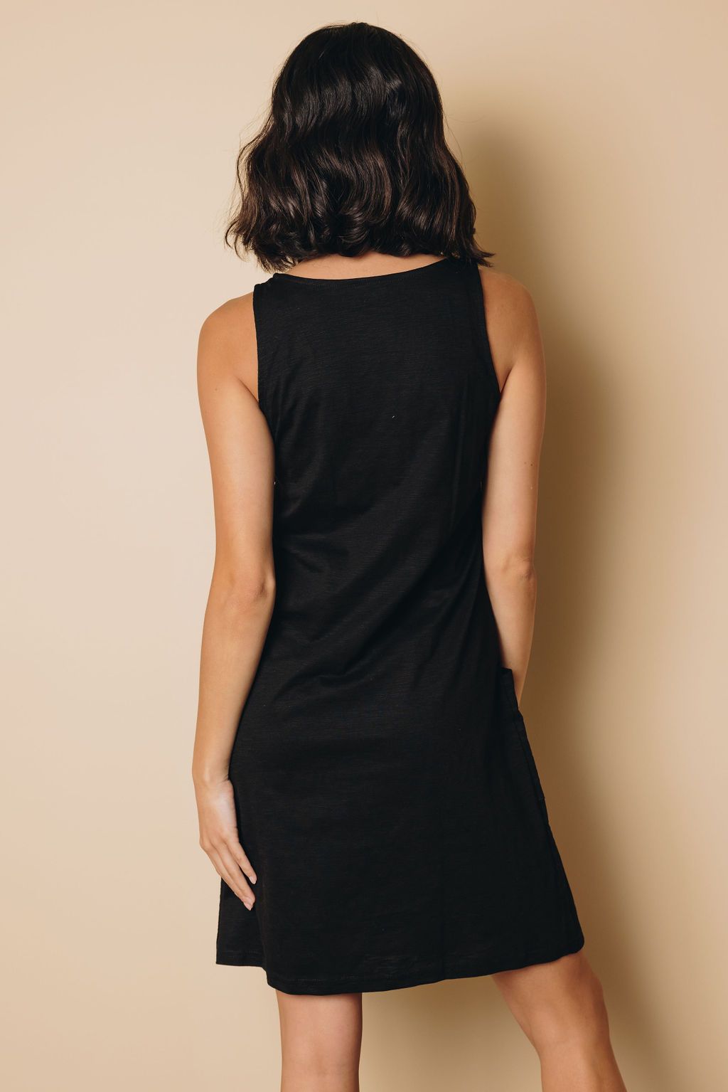 York Pocketed Mini Dress