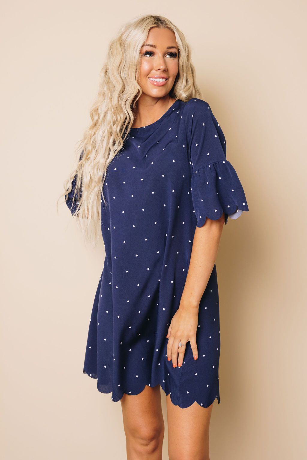 Reeve Polka Dot Mini Dress