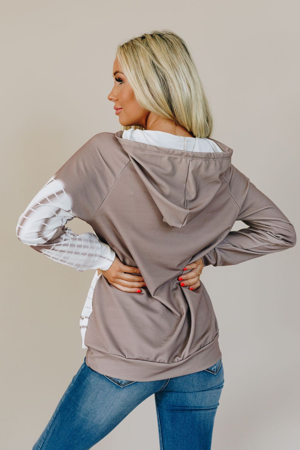 Cloudy Skies Tie Dye Hoodie