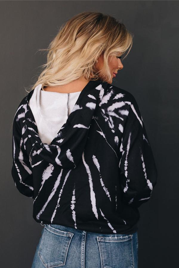 Say It With Love Tie Dye Hoodie