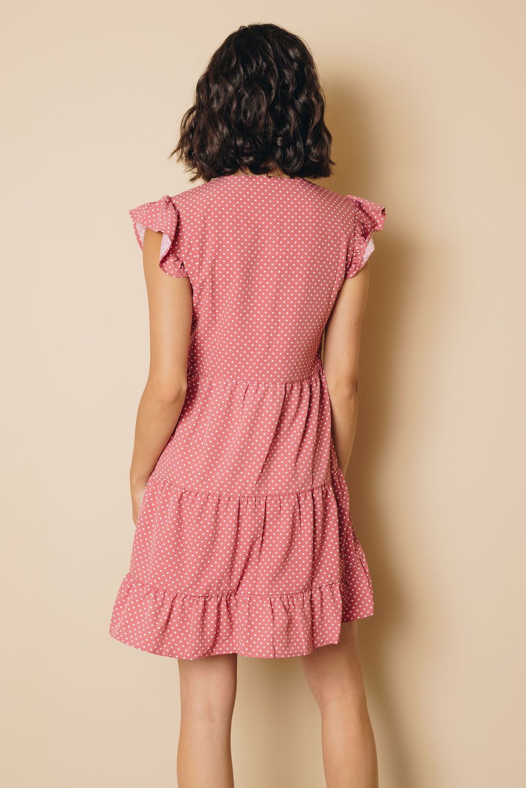 Hoyt Swiss Dot Midi Dress