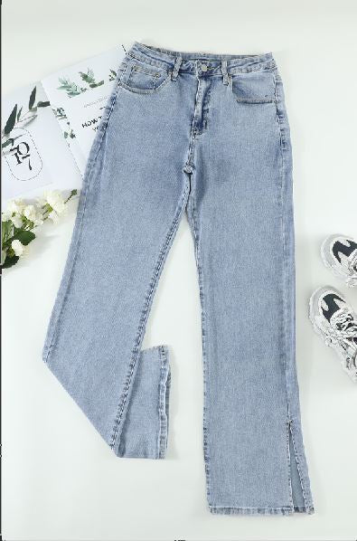 Cecelia Slit Anklet Flare Jeans