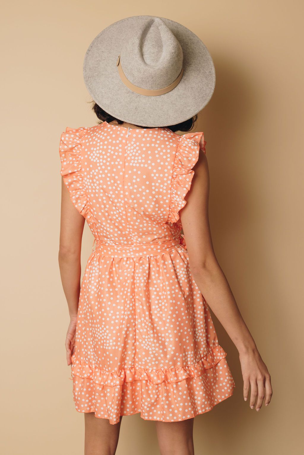 Falling For You Ruffled Dress