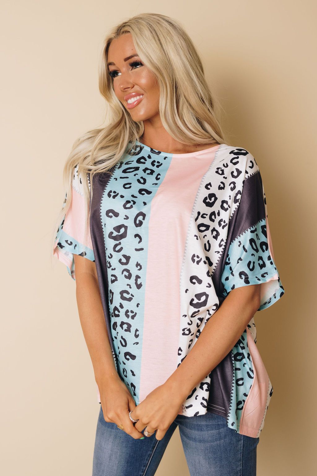 Josie Colorblock  T-shirt