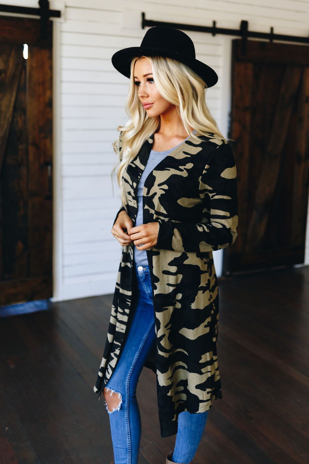 Girls Gone Wild Patterned Cardigan