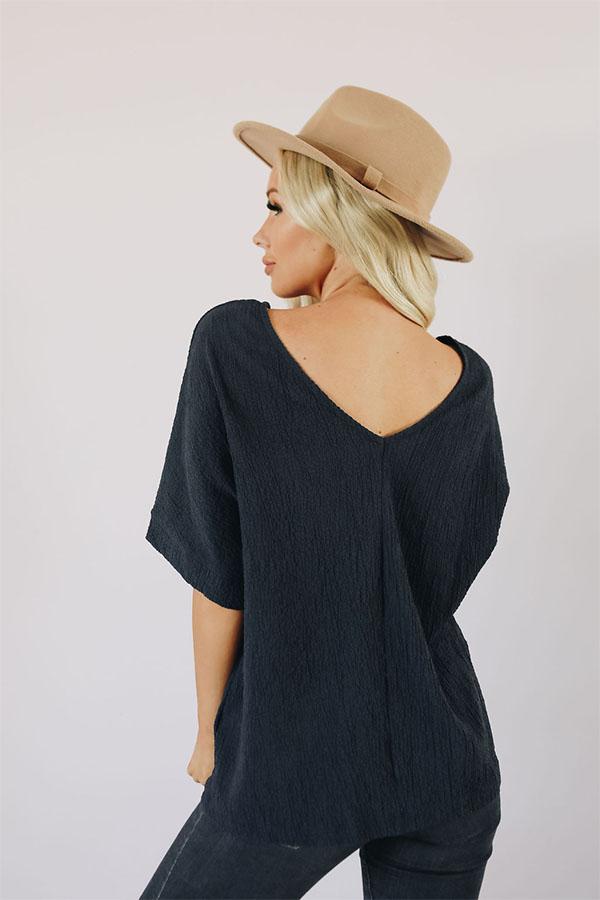 Soak Up The Sun Button Top