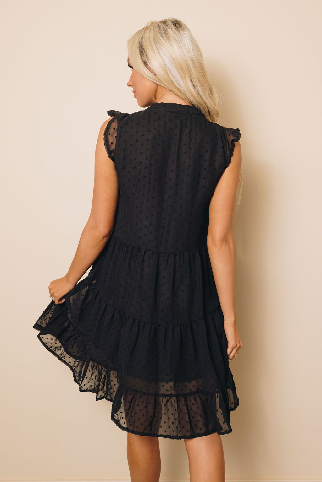 Esme Tiered Babydoll Mini Dress
