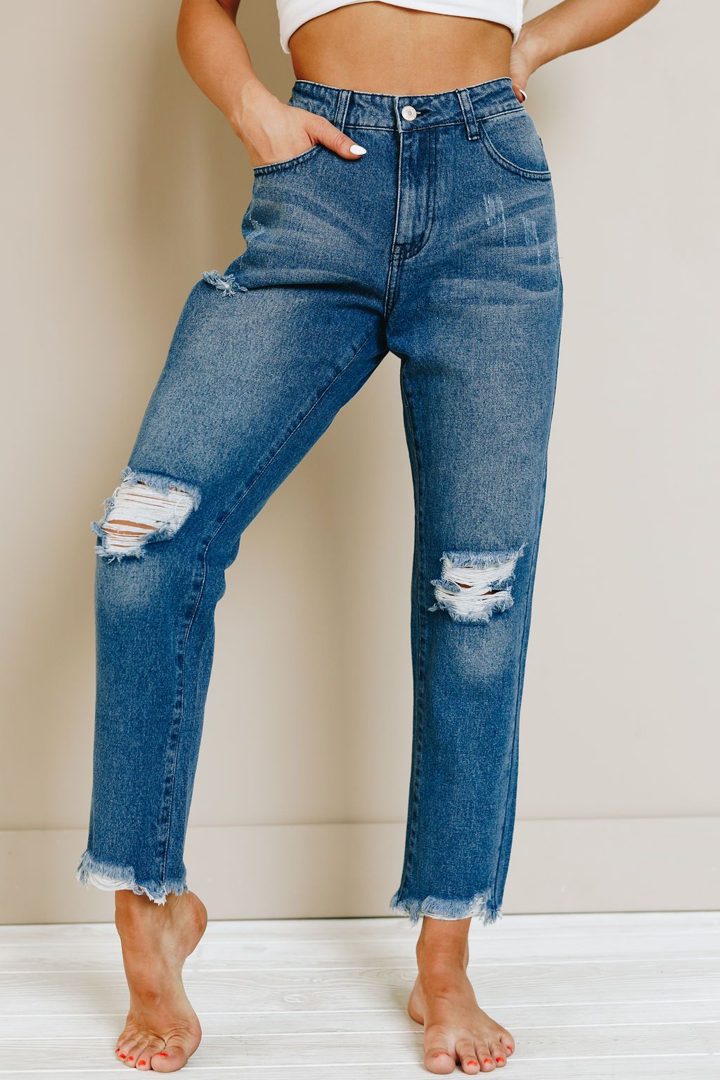 High Tide Distressed Denim