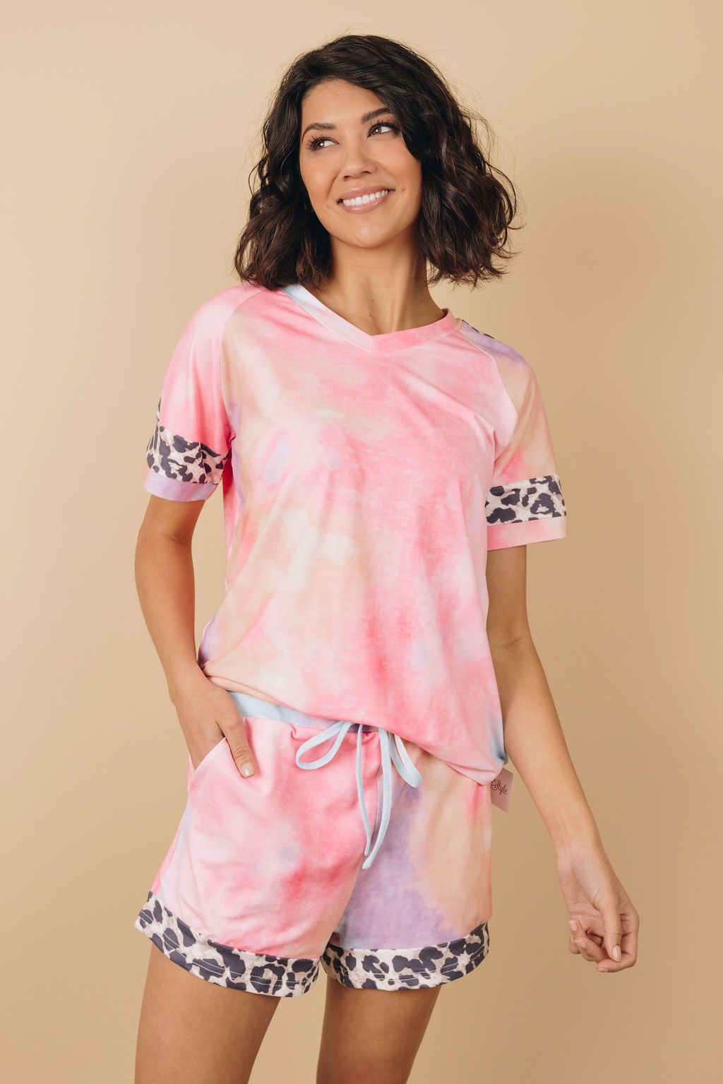 Mixed Print Loungewear