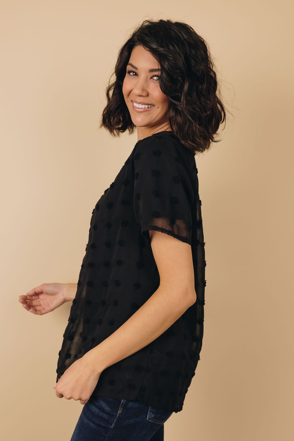 Endless Love Swiss Dot Top