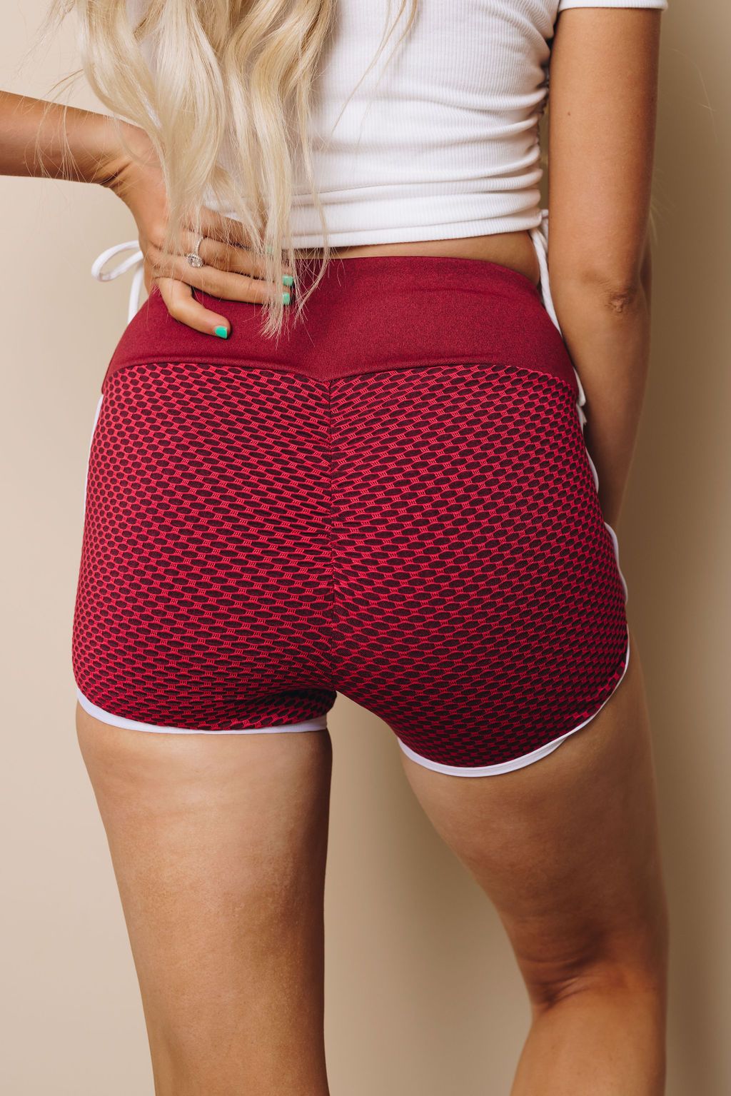Honeycomb Yoga Shorts