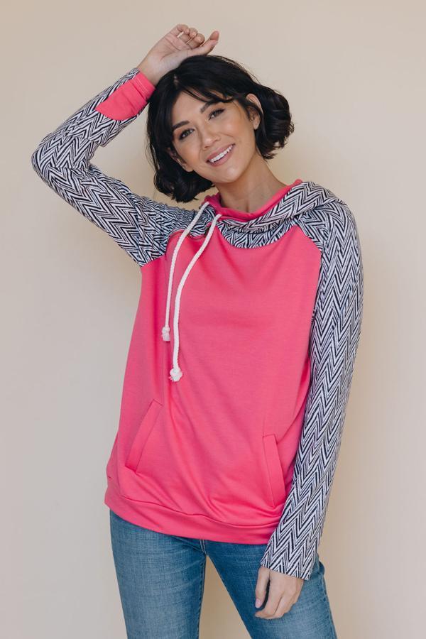 Boston Double Hooded Sweatshirt