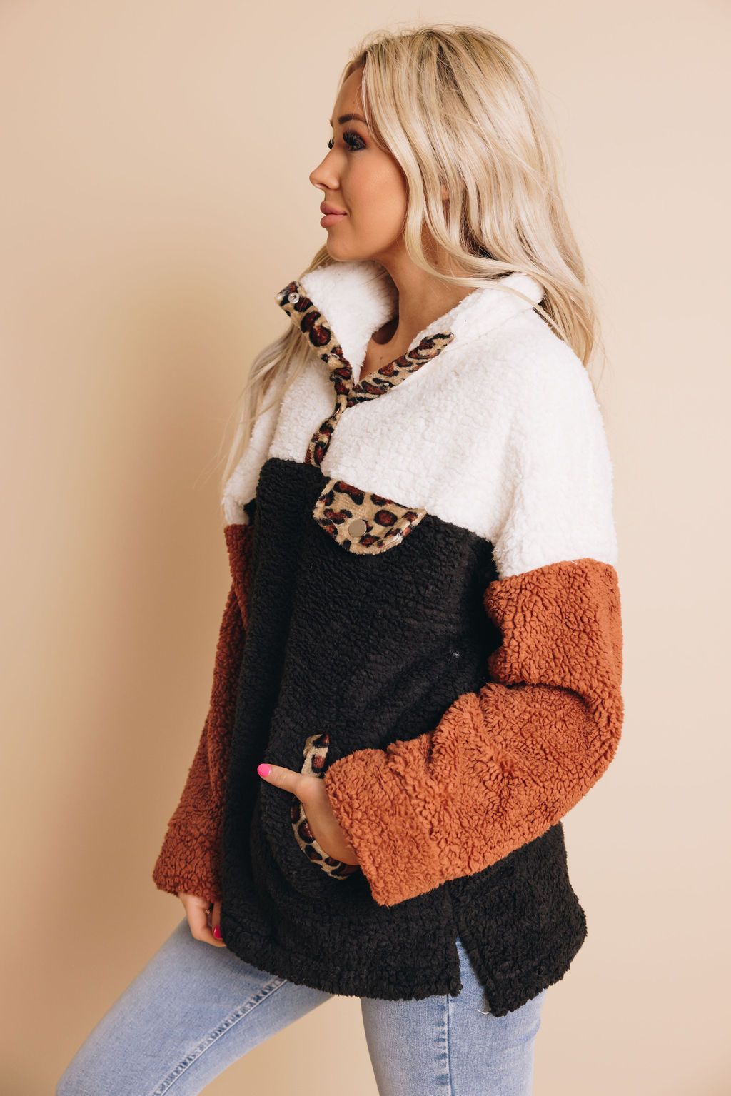 Unapologetic Sherpa Pullover