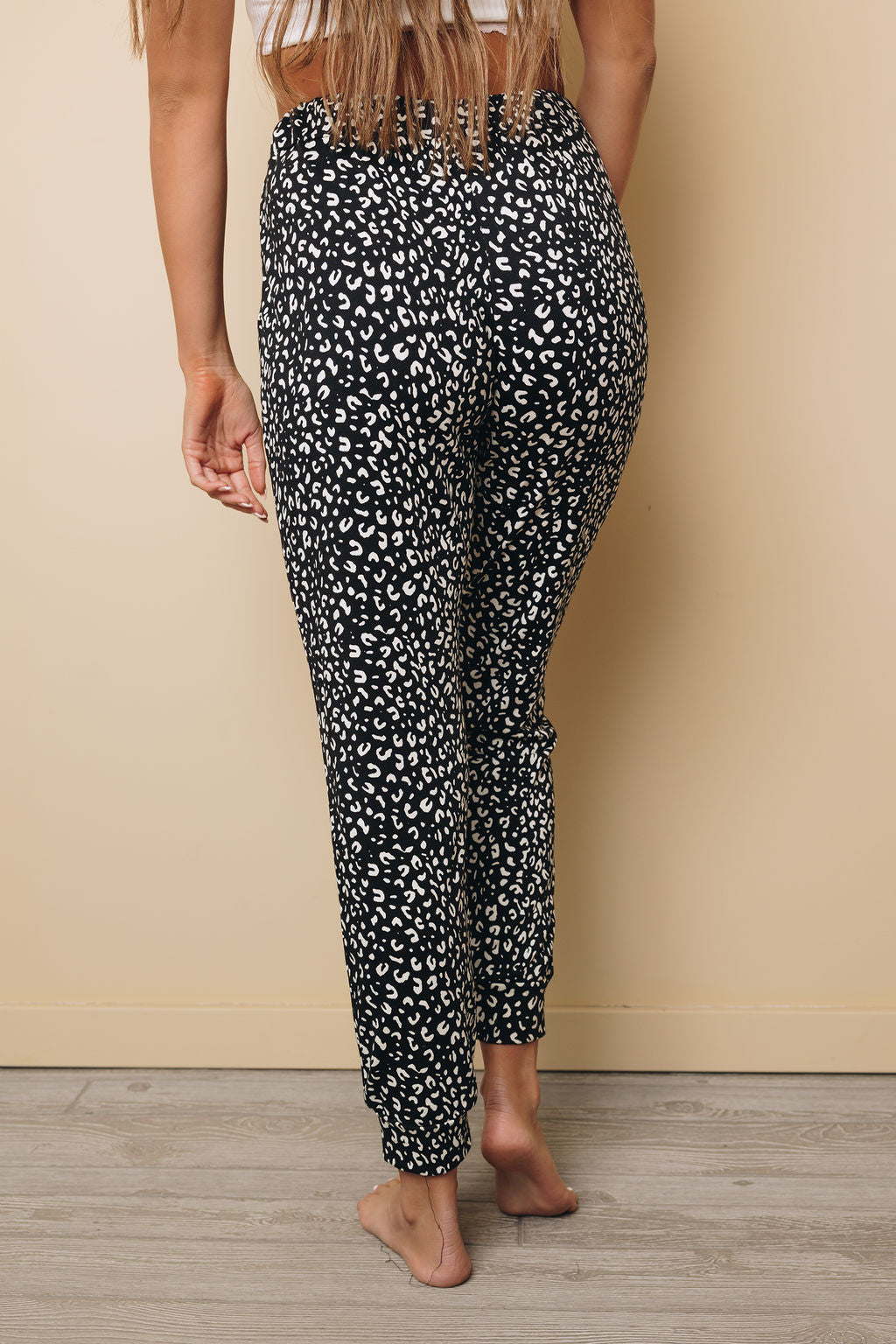 Falling Slowly Leopard Joggers